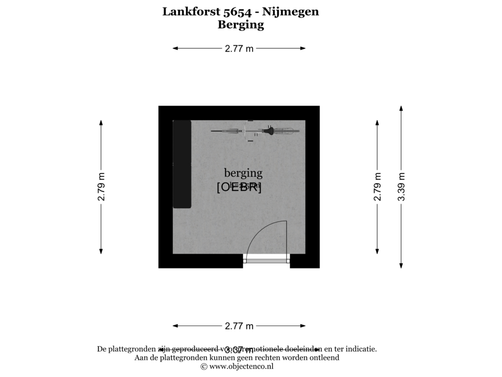 Bekijk plattegrond van BERGING van Lankforst 5654