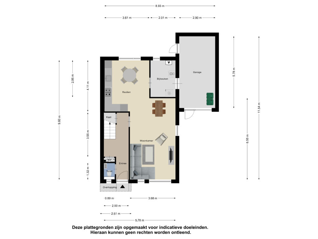 Bekijk plattegrond van Begane Grond van Vuurdoornweg 16