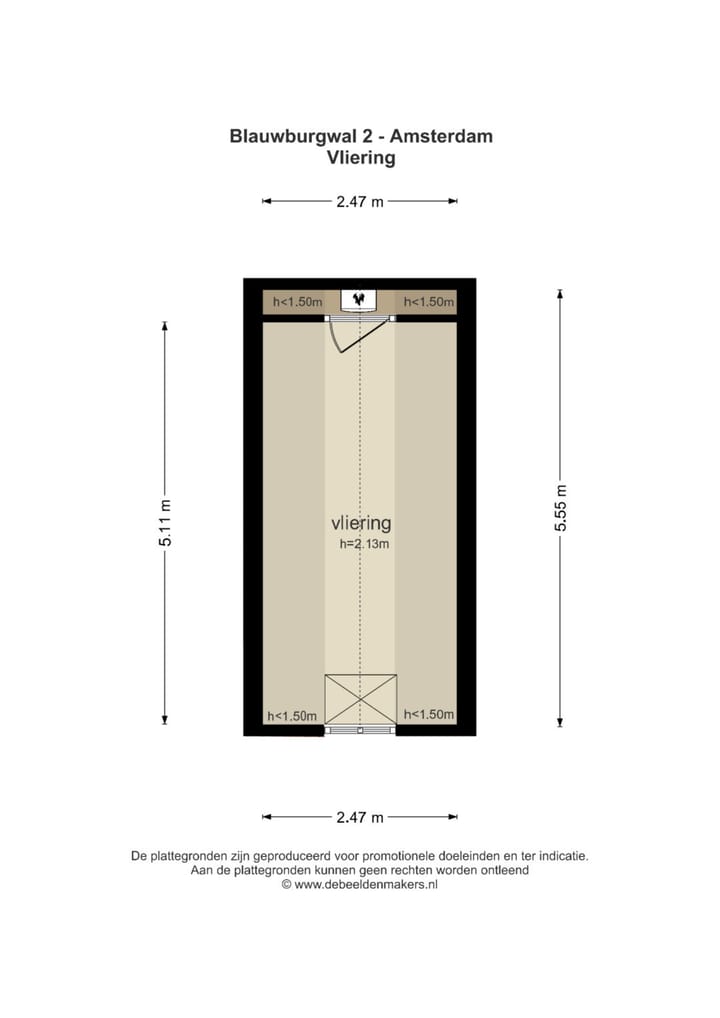 Foto 40 van Blauwburgwal 2