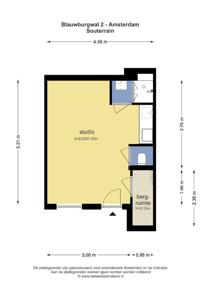 Foto 42 van Blauwburgwal 2