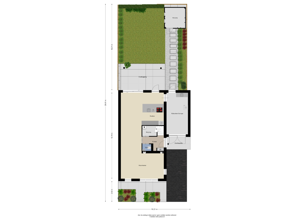 Bekijk plattegrond van Begane Grond_Tuin van Ploegmakers-erf 45