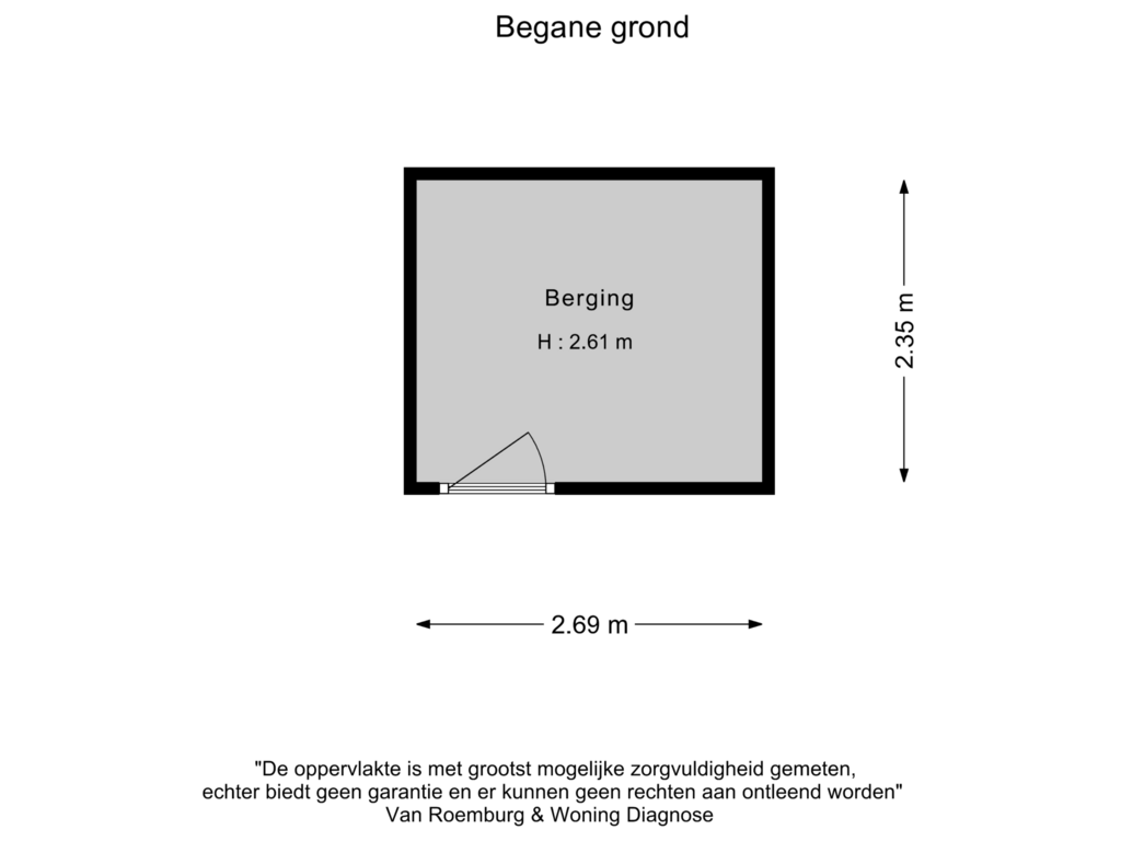 Bekijk plattegrond van Berging van Boterbloem 71