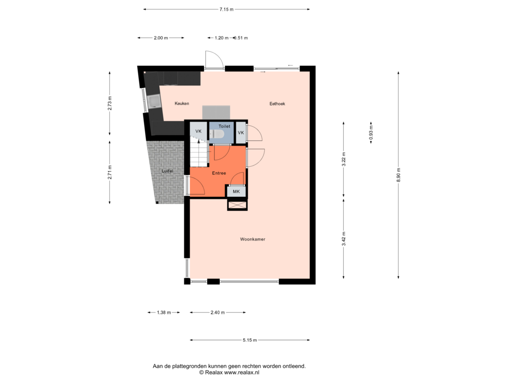 View floorplan of Begane grond of Angelisbeemd 2