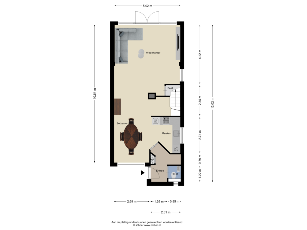 Bekijk plattegrond van Begane Grond van Noord-Hollandlaan 11