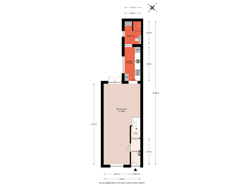 Bekijk plattegrond van Begane grond van Eigenhaard 24