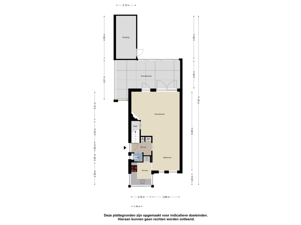 Bekijk plattegrond van Begane Grond van Doesburgstraat 47