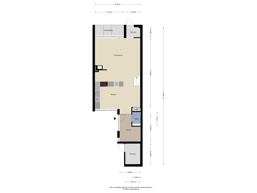 Bekijk plattegrond van Begane Grond van Balearen 26