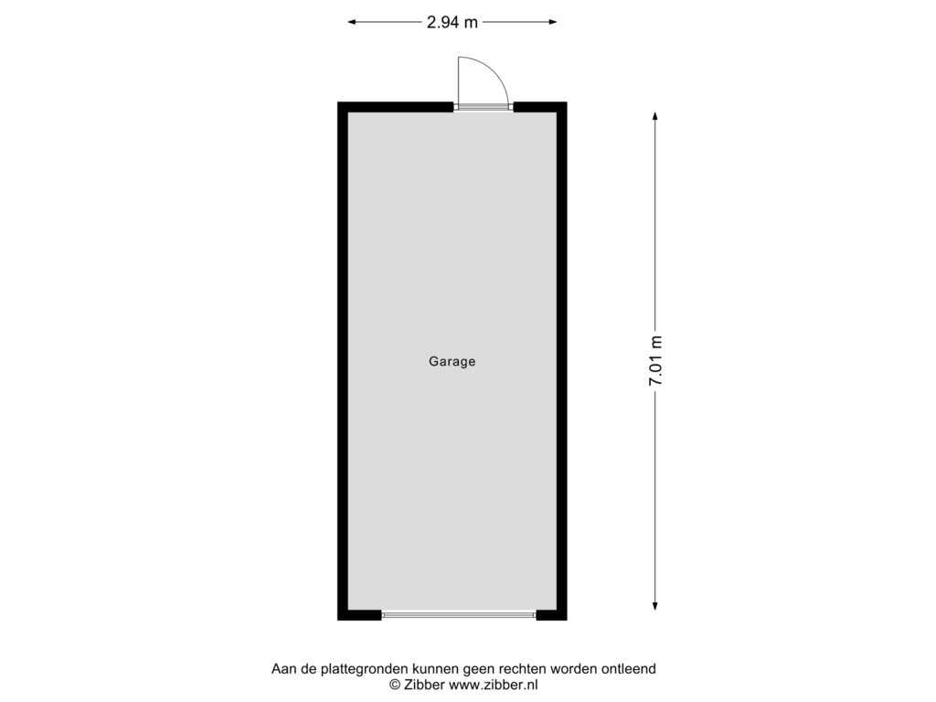 Bekijk plattegrond van Garage van Balearen 26