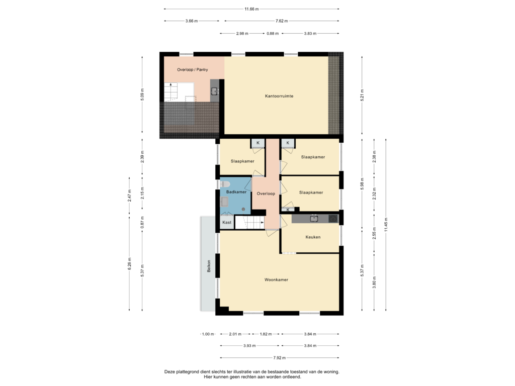 Bekijk plattegrond van Verdieping van Spaubeekerstraat 68