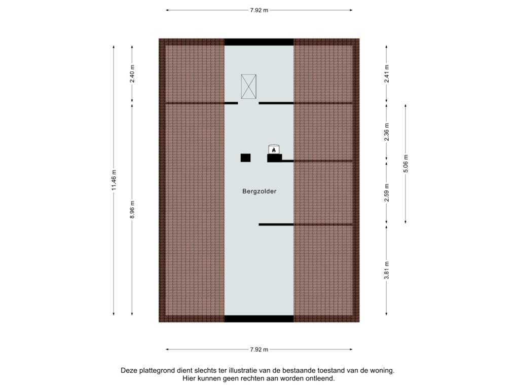 Bekijk plattegrond van Zolder van Spaubeekerstraat 68