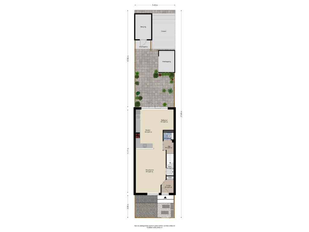 Bekijk plattegrond van Begane grond-Tuin van Venusstraat 3