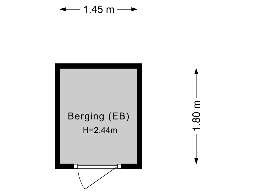 Bekijk plattegrond van Berging van Kaap Hoorn 72