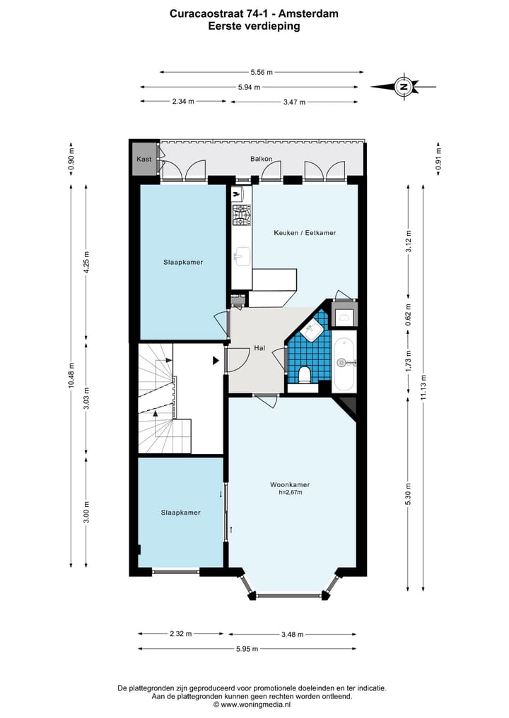Foto 32 van Curaçaostraat 74-1