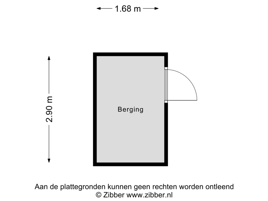 Bekijk plattegrond van Berging van Longkruid 14