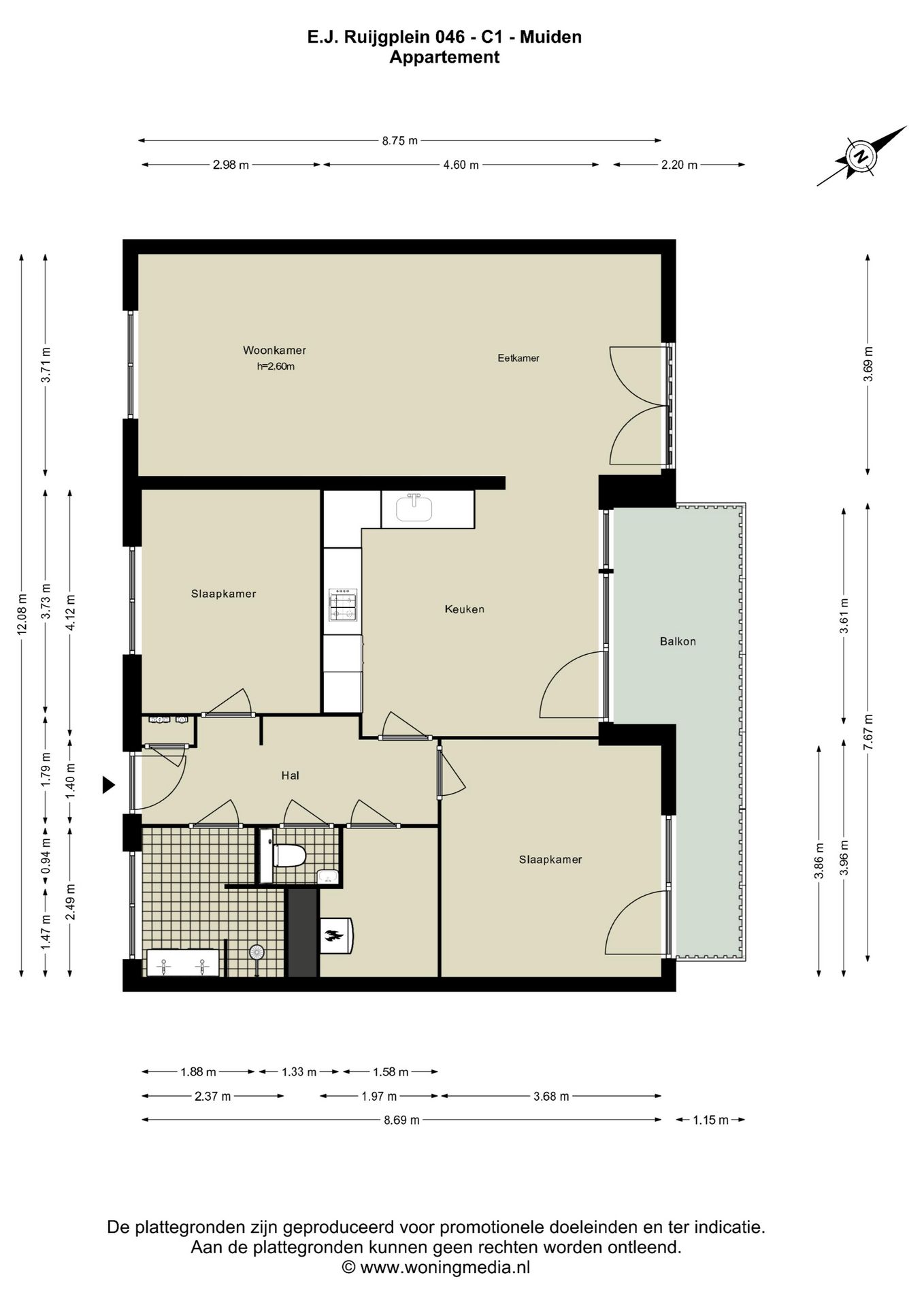 Foto 12 van E.J. Ruijgplein 70