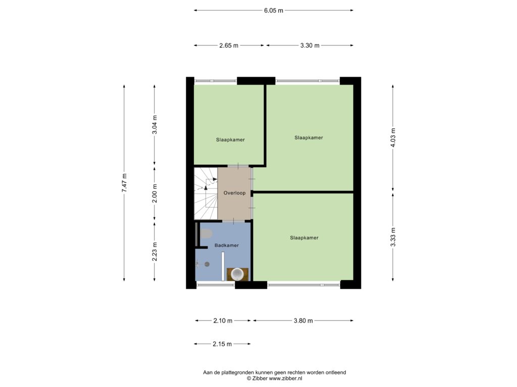 View floorplan of Eerste Verdieping of Saxofoonstraat 134