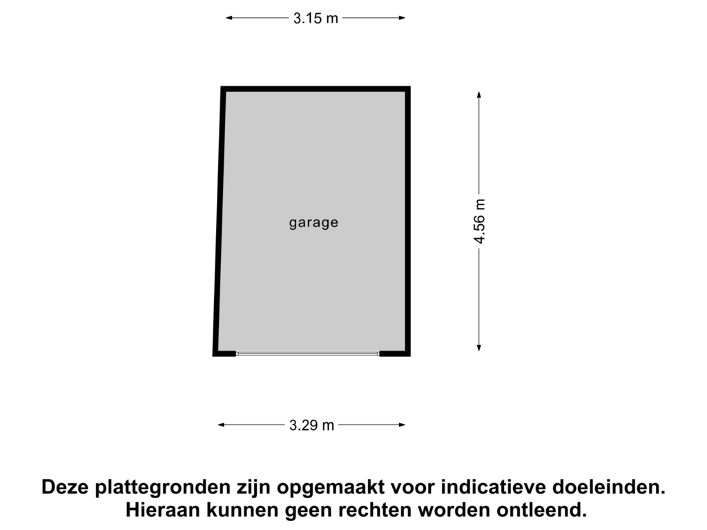 Bekijk plattegrond van garage van Ketelberg 15