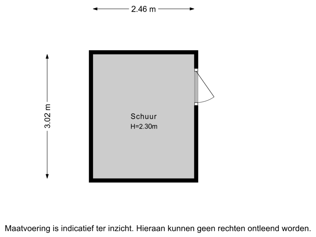 Bekijk plattegrond van Schuur van Flipje's Erf 54