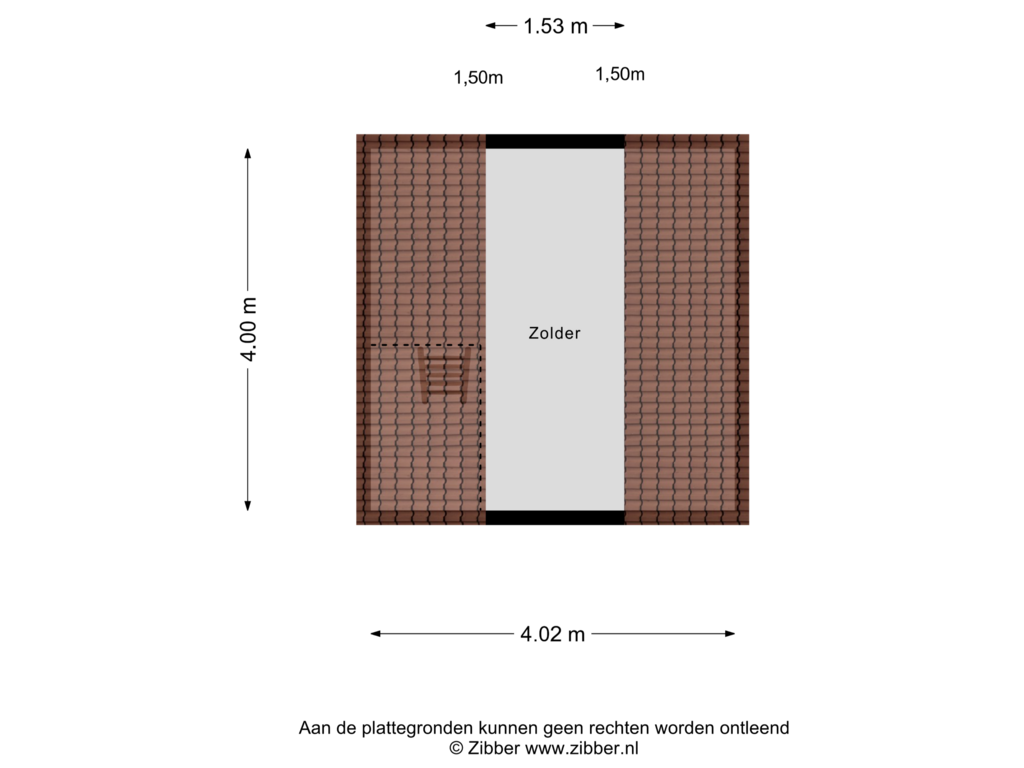 Bekijk plattegrond van Zolder van Heiligenweg 9