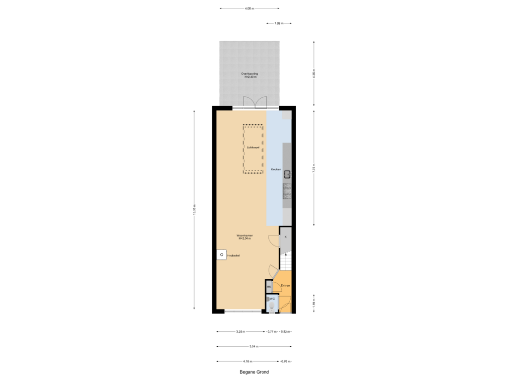 Bekijk plattegrond van Begane Grond van Greep 3