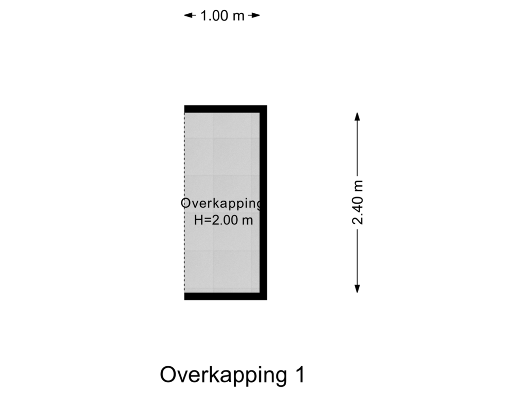 Bekijk plattegrond van Overkapping 1 van Greep 3