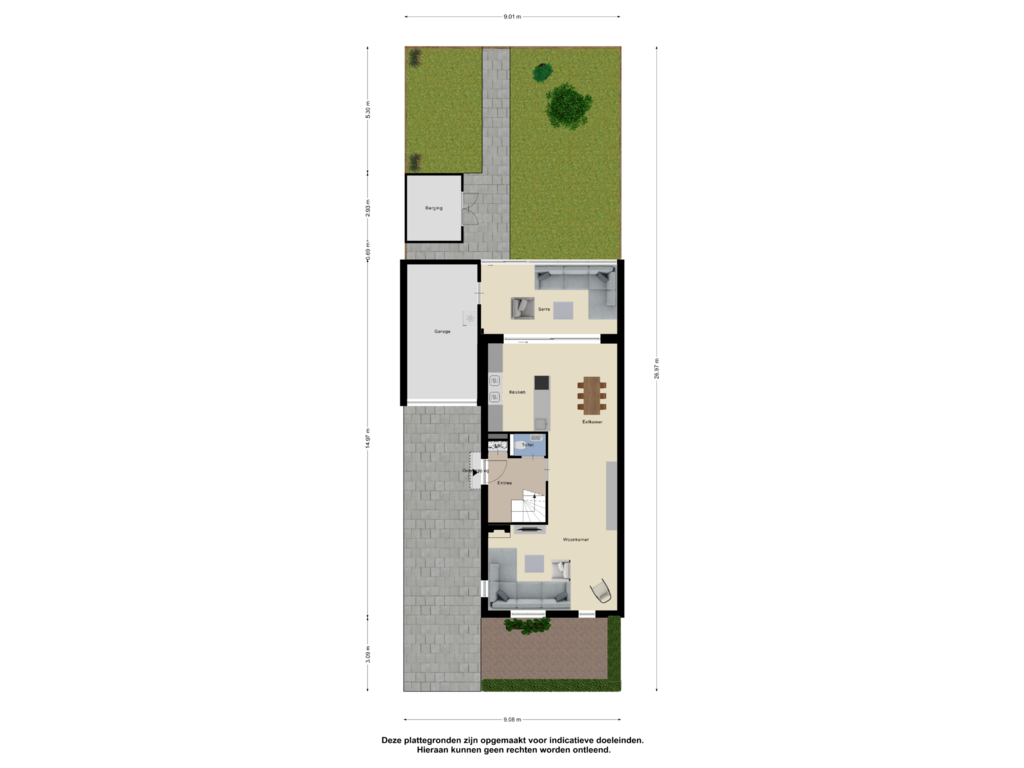 Bekijk plattegrond van Begane Grond_Tuin van Vendelierstraat 9