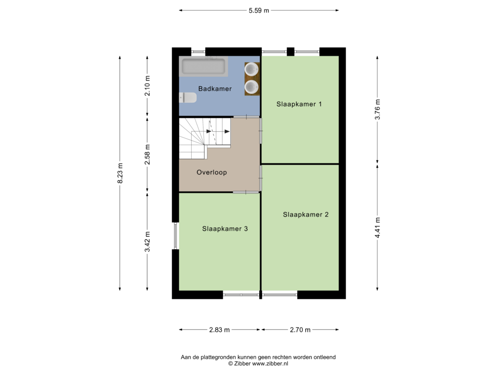 Bekijk plattegrond van Eerste verdieping van Pastoor Weltersstraat 32