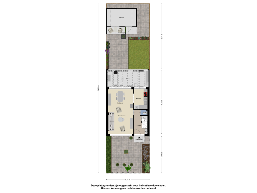 Bekijk plattegrond van Begane Grond_Tuin van Roodenburgstraat 10