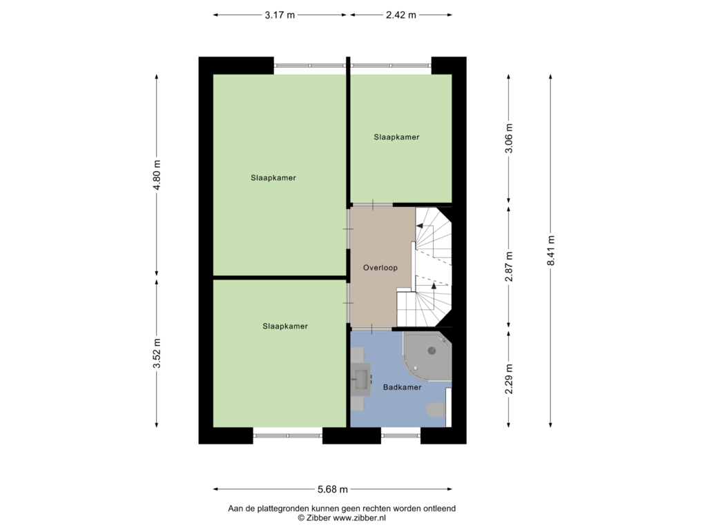 Bekijk plattegrond van Eerste Verdieping van Veldleeuwerik 13