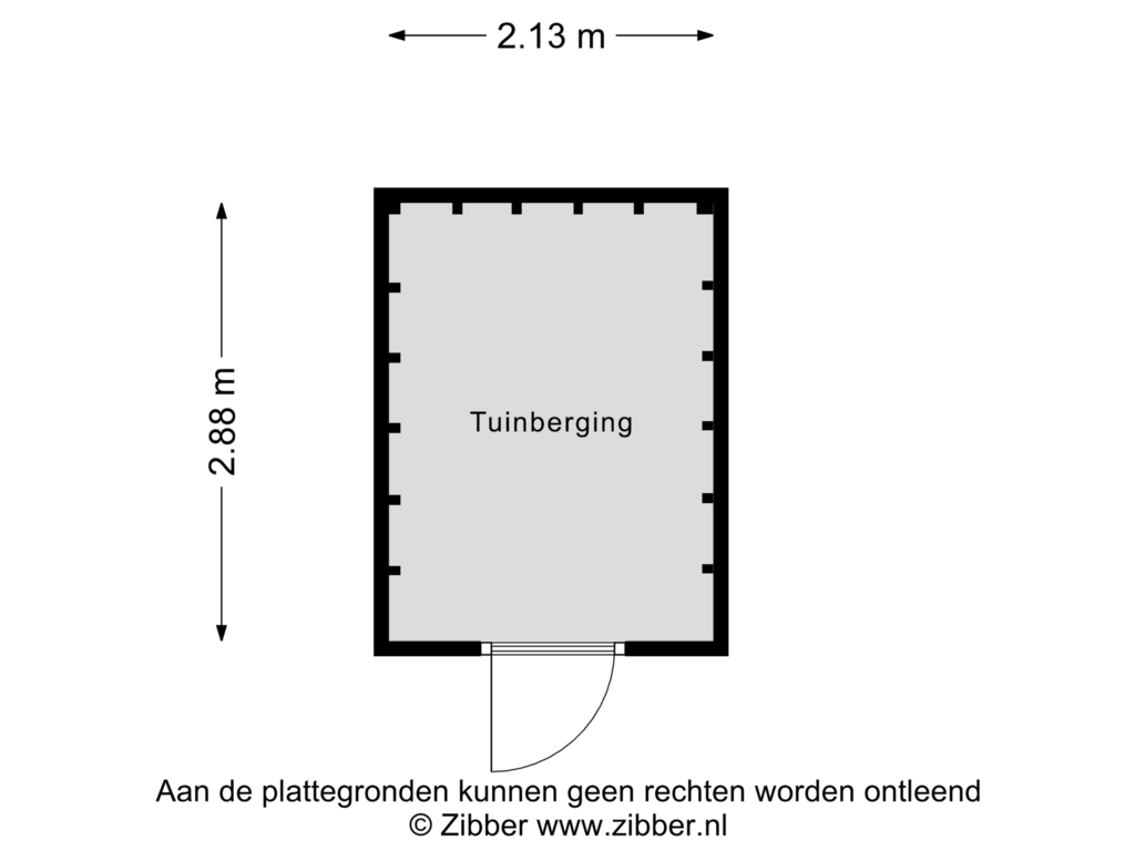 Bekijk plattegrond van Berging van Veldleeuwerik 13