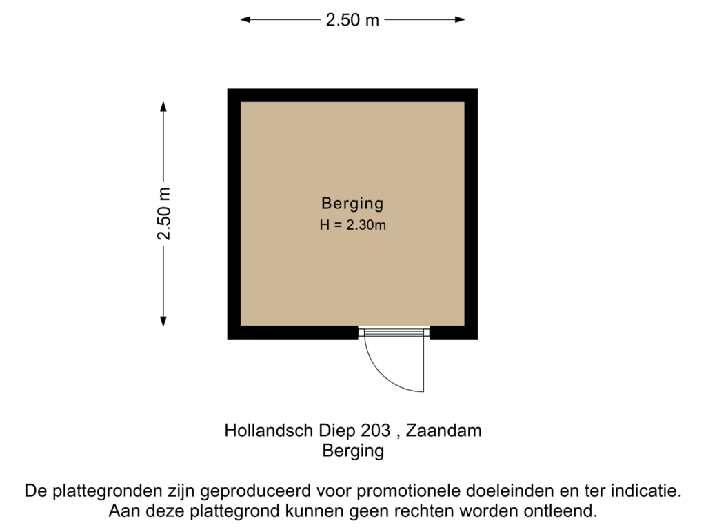 Bekijk plattegrond van Berging van Hollandsch Diep 203