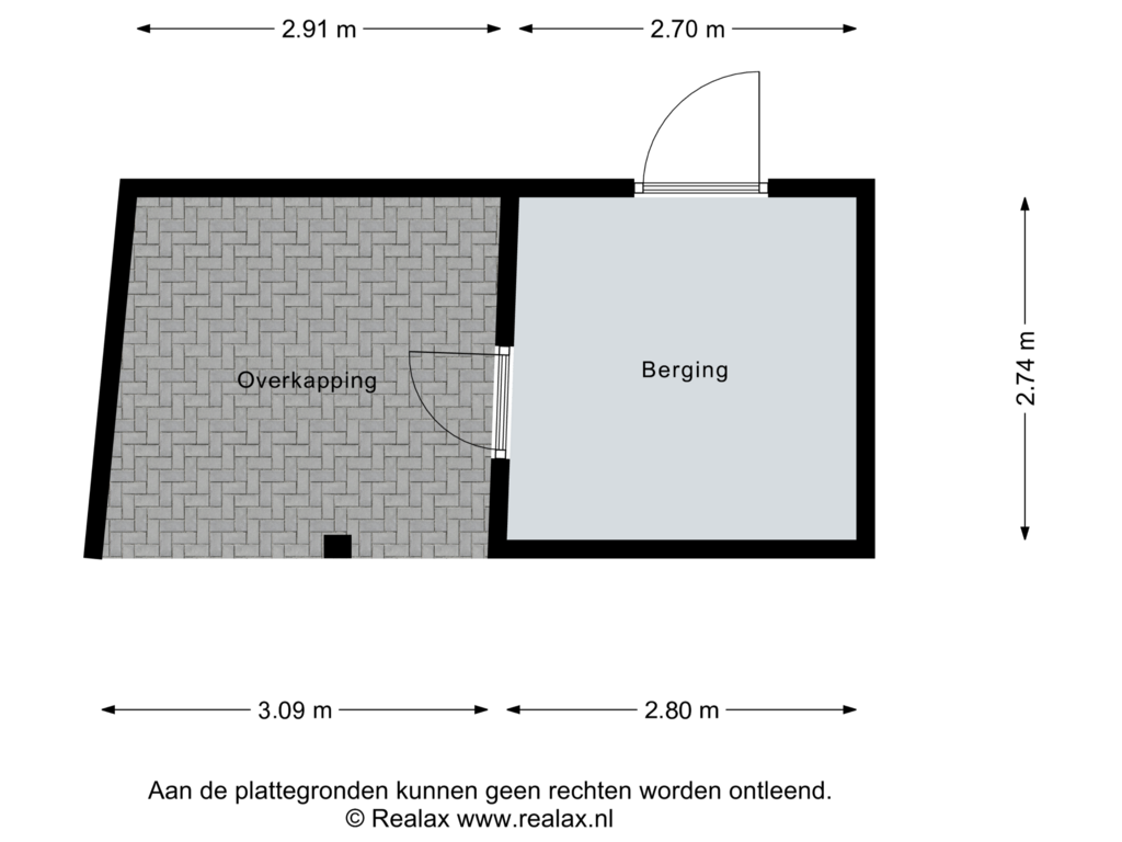 View floorplan of Berging of Bertha von Suttnerweg 8