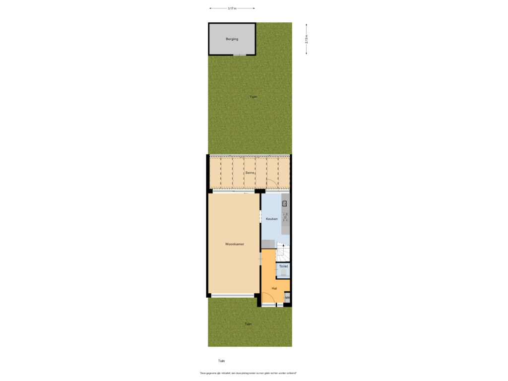 Bekijk plattegrond van Tuin van Zwaanstraat 30