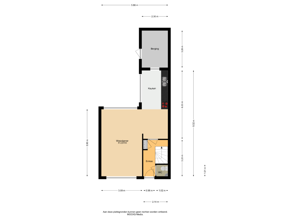 Bekijk plattegrond van Begane Grond van Irenestraat 46