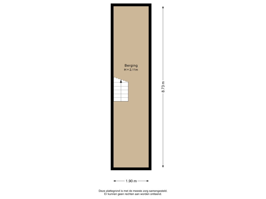 Bekijk plattegrond van Berging van Schiekade 42-B