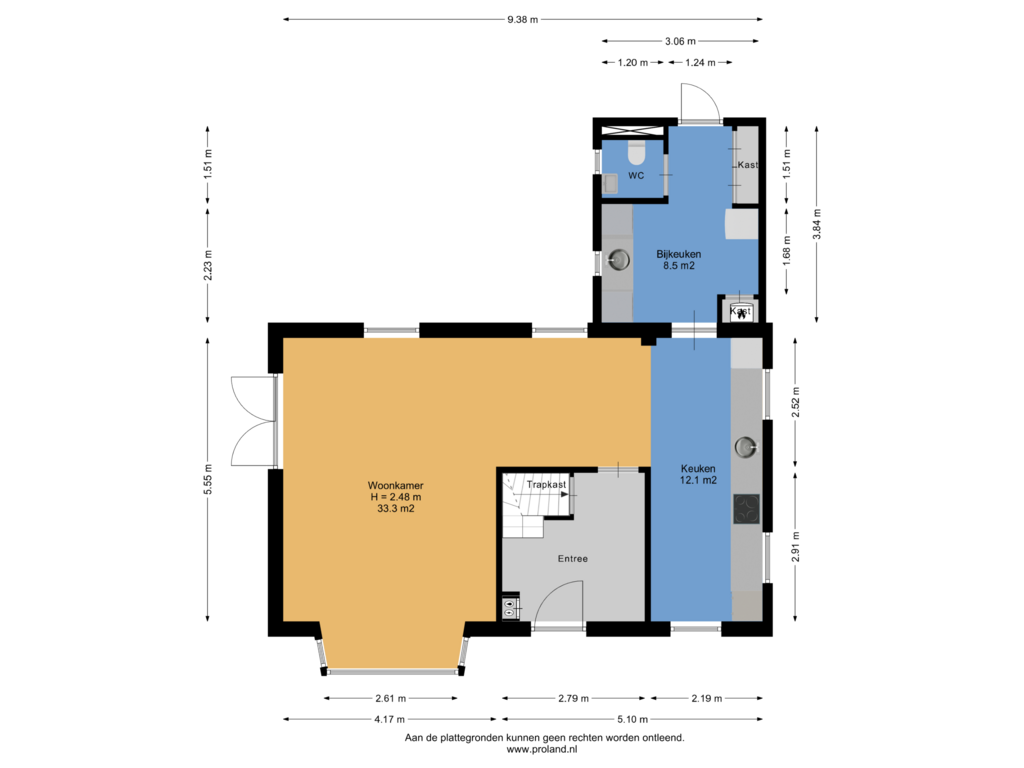 Bekijk plattegrond van Begane Grond van Berkenstraat 18