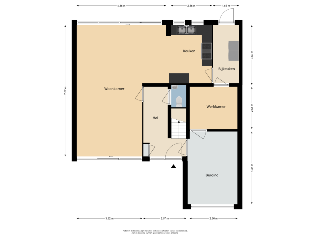 Bekijk plattegrond van Begane grond van Suze Groeneweglaan 59