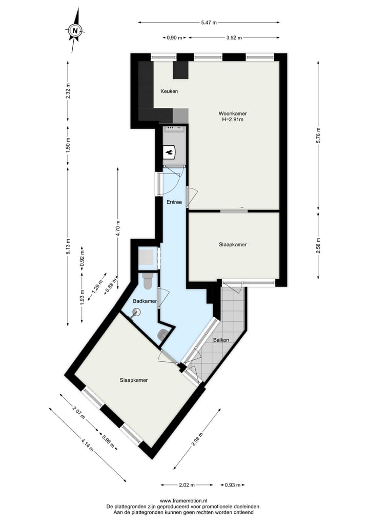 Foto 25 van Vierambachtsstraat 76-B01