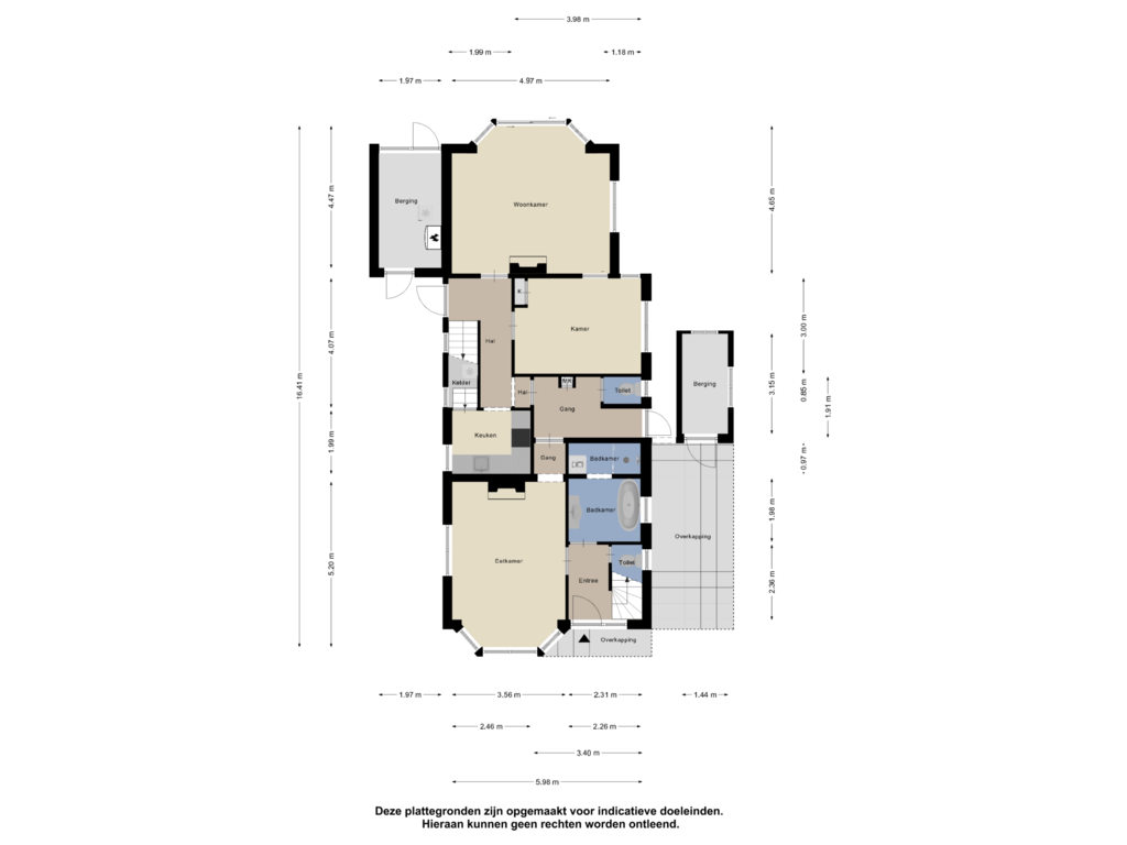 Bekijk plattegrond van Begane Grond van Kerkstraat 2