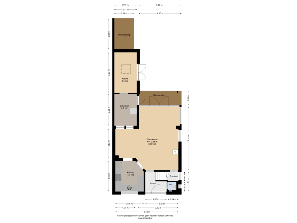 Bekijk plattegrond van Begane Grond van Tuindorpweg 47