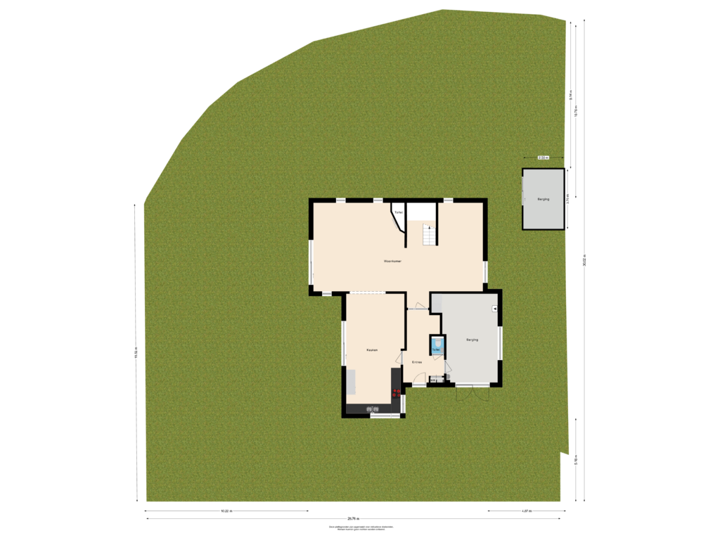 Bekijk plattegrond van Situatie van Delving 42