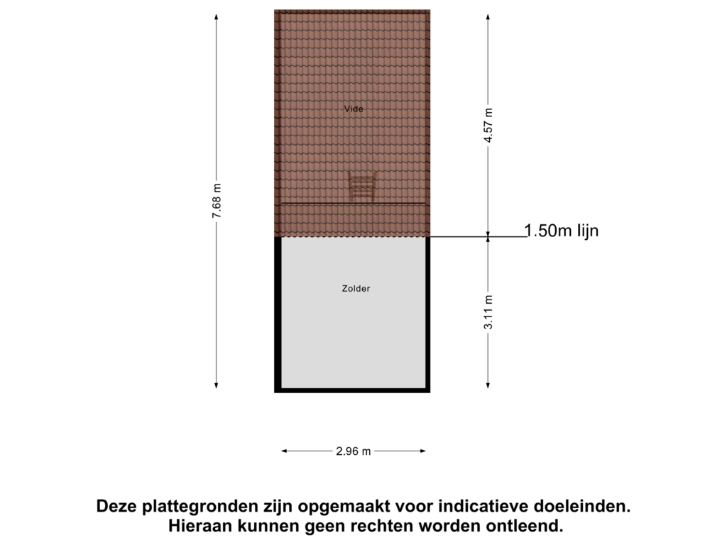 Bekijk plattegrond van Garagezolder van Noordpark 22