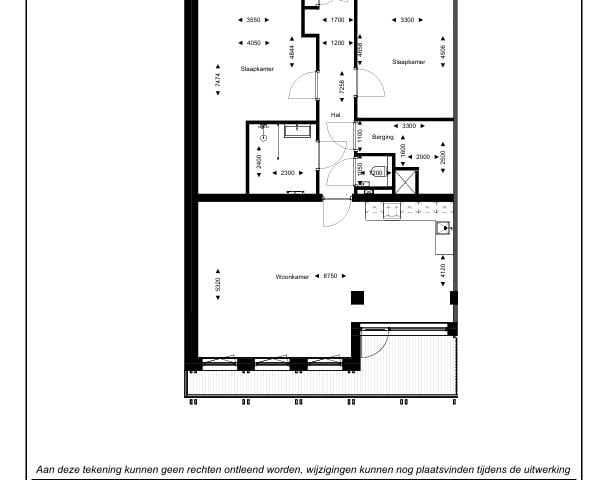 Bekijk foto 19 van Driekamerappartement (Bouwnr. 5)