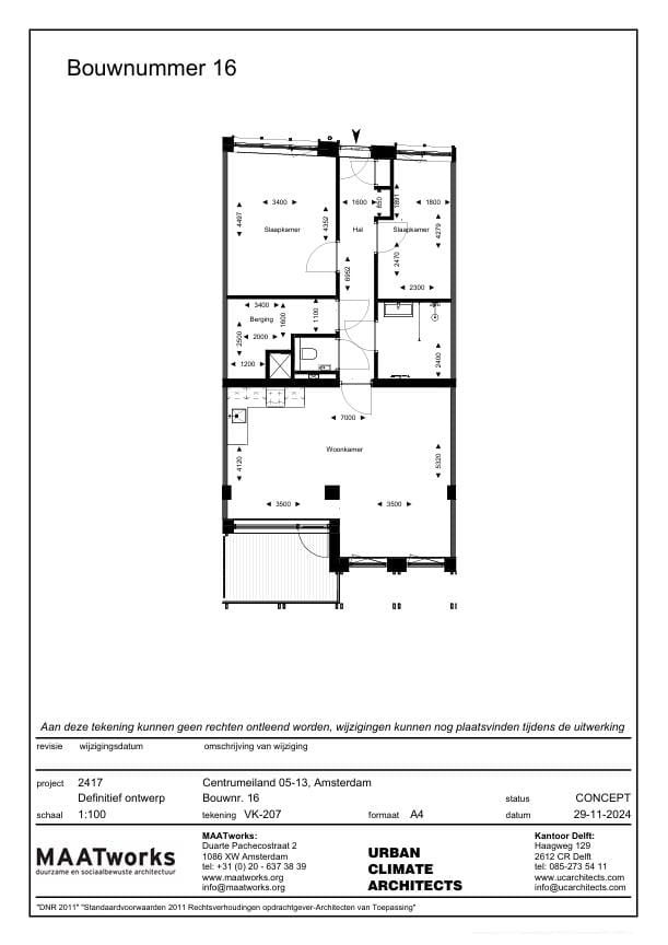 Foto 24 van Driekamerappartement (Bouwnr. 16)
