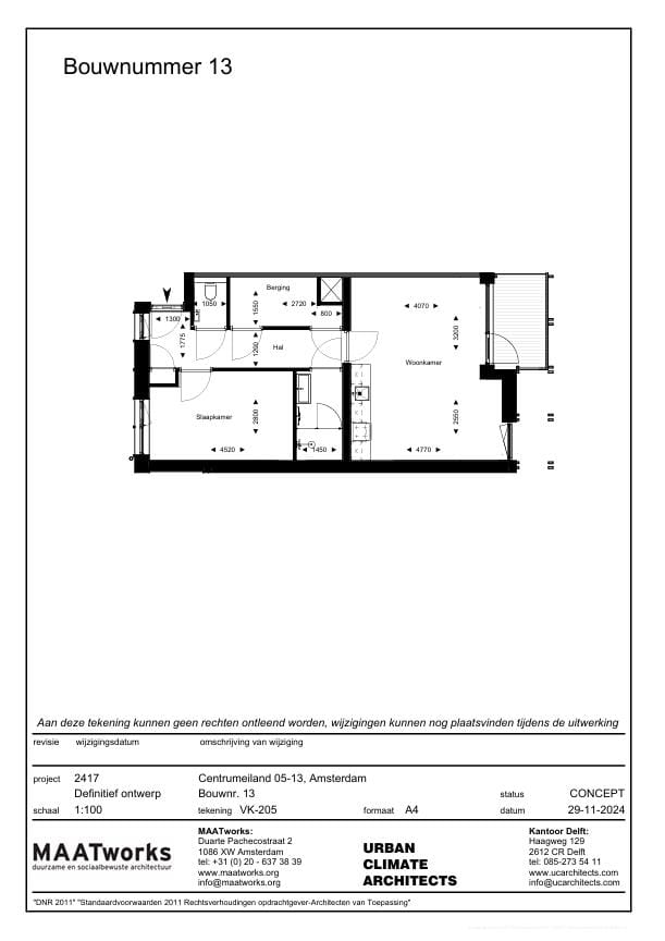Photo 12 of Tweekamer appartement (Bouwnr. 13)
