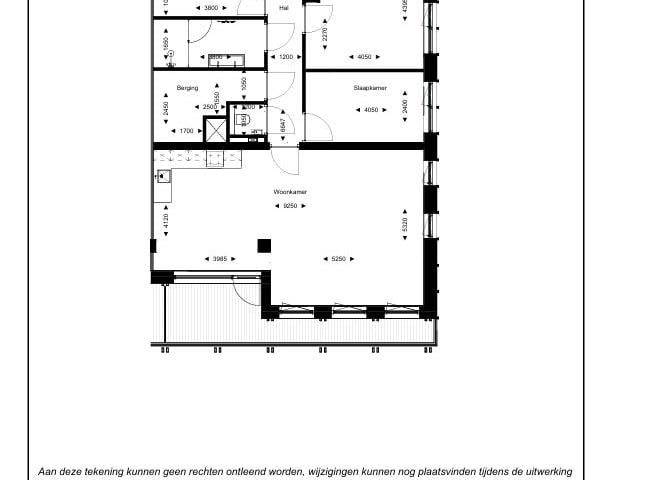 Bekijk foto 19 van Vierkamer hoekappartement (Bouwnr. 8)