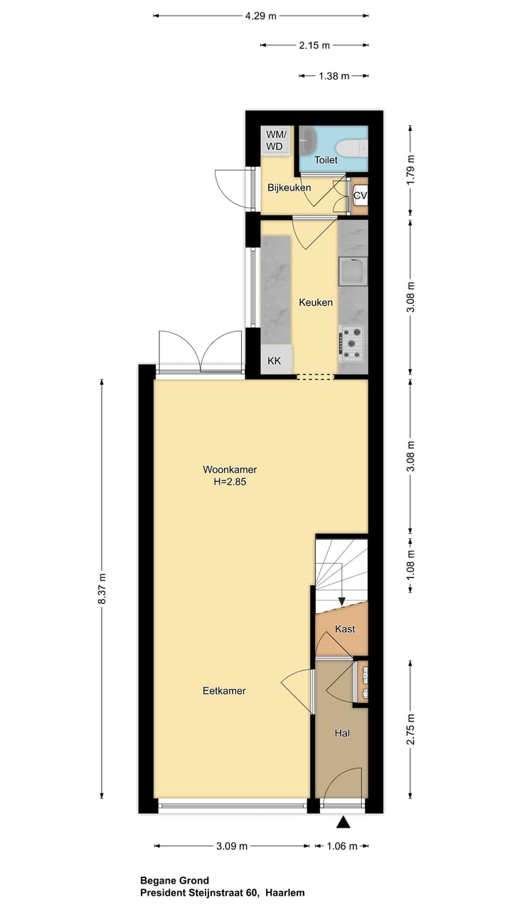 Foto 35 van President Steijnstraat 60