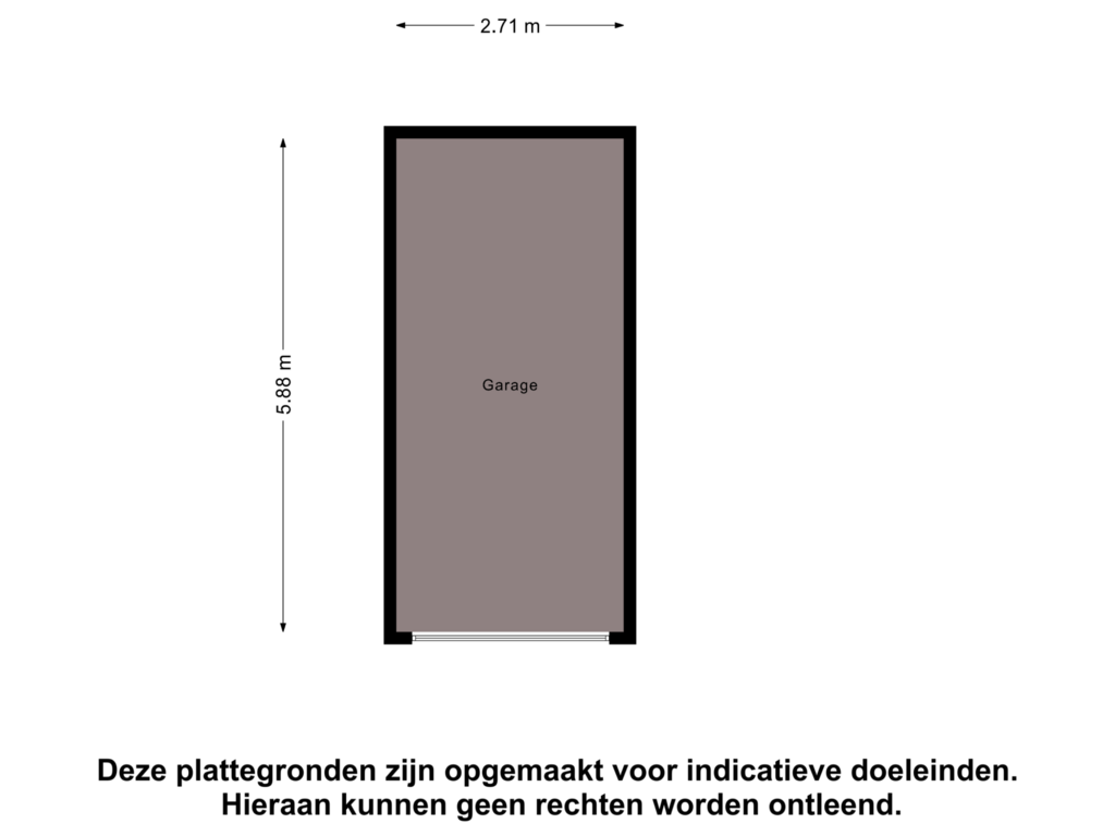 Bekijk plattegrond van Garage van Abel Tasmanstraat 16