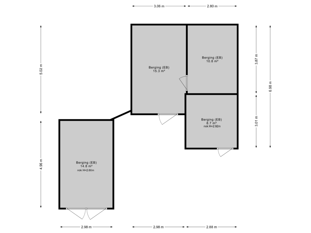 Bekijk plattegrond van Berging van Askampstraat 1