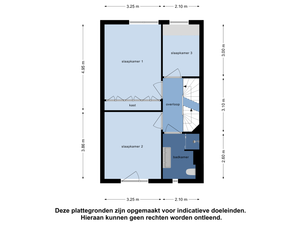 Bekijk plattegrond van Eerste Verdieping van Anna Maria van Cappellenpark 29